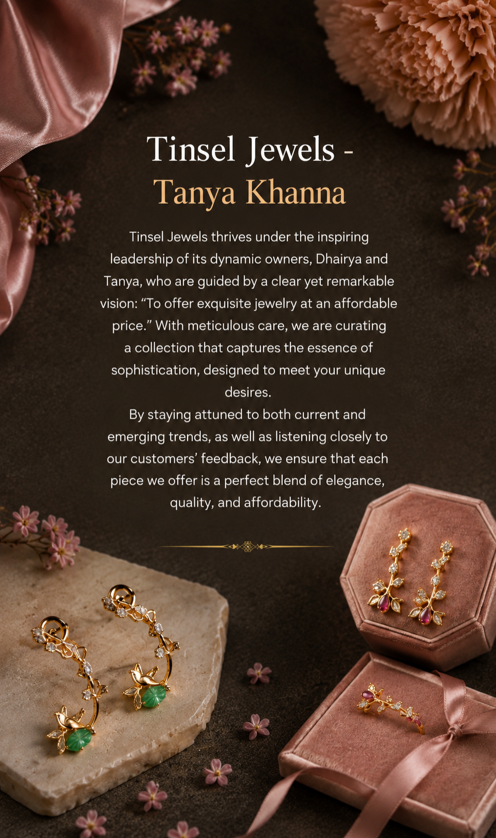 Tinsel Jewels - Tanya Khanna