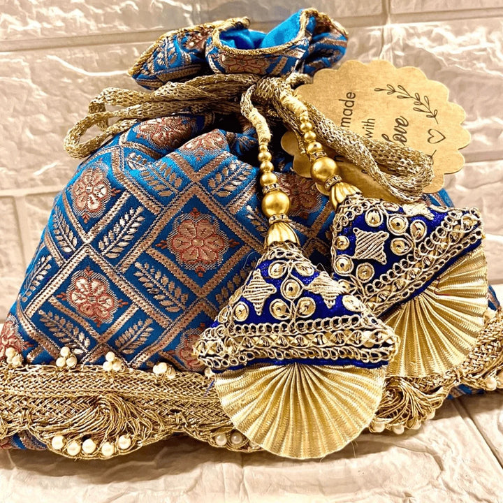 Sapphire Potli
